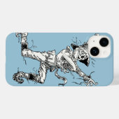 Tovenaar van Oz Fairy Tales, de Scarecrow Case-Mate iPhone Case (Achterkant (horizontaal))