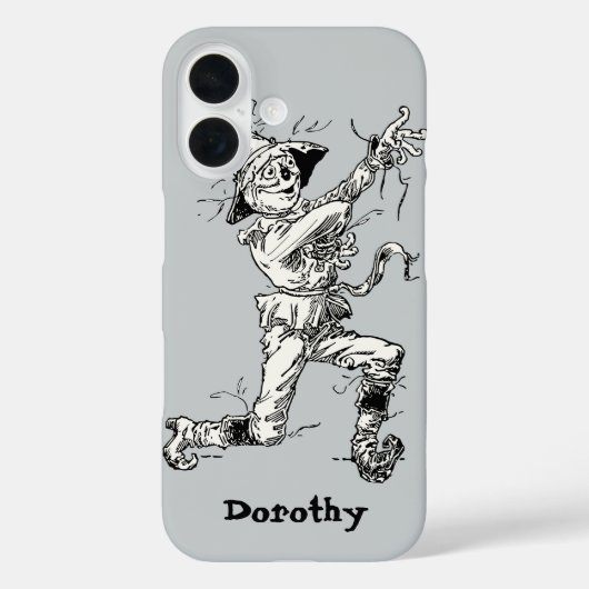 Tovenaar van Oz Fairy Tales, de Scarecrow Case-Mate iPhone Case (Achterkant)