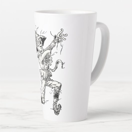  Tovenaar van Oz Fairy Tales, de Scarecrow Latte Mok (Rechterhoek)