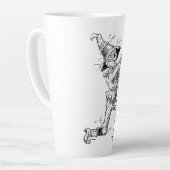 Tovenaar van Oz Fairy Tales, de Scarecrow Latte Mok (Linkerhoek)