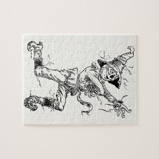  Tovenaar van Oz Fairy Tales, de Scarecrow Legpuzzel (Horizontaal)