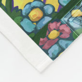 Tovenaar van Oz Fleece Deken (Hoek)