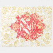  Tovenaar van Oz Fleece Deken (Voorkant (Horizontaal))