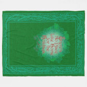  tovenaar van Oz Fleece met kerstcadeau Deken (Voorkant (Horizontaal))