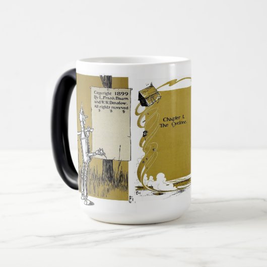 Tovenaar van Oz Frank Blum Cyclone | Magische Mok (Voorkant links)