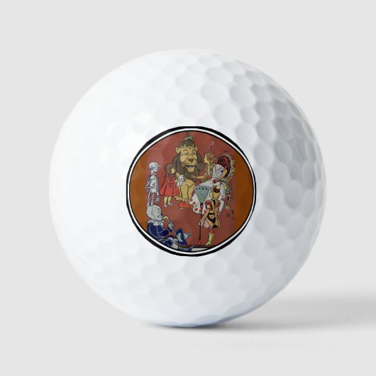 Tovenaar van Oz Golf Ball Golfballen (Voorkant)