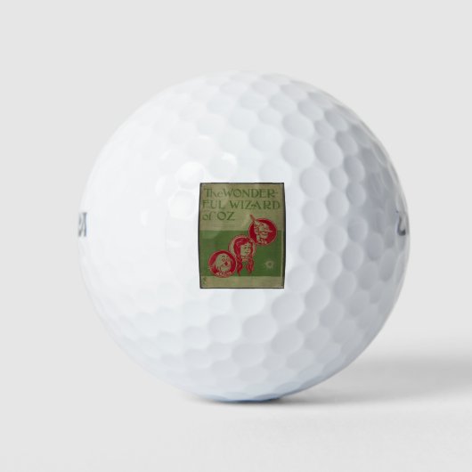 Tovenaar van Oz golfballen (Voorkant)