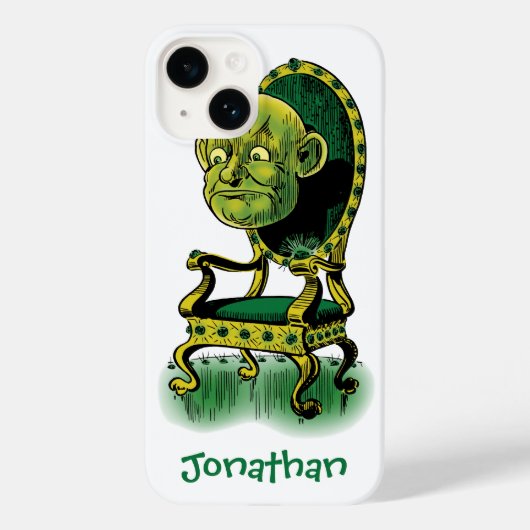  Tovenaar van Oz, Grumpy Wizard Emerald Throne Case-Mate iPhone Case (Achterkant)
