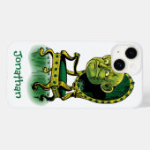  Tovenaar van Oz, Grumpy Wizard Emerald Throne Case-Mate iPhone Case (Achterkant (horizontaal))