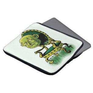 Tovenaar van Oz, Grumpy Wizard Emerald Throne Laptop Sleeve