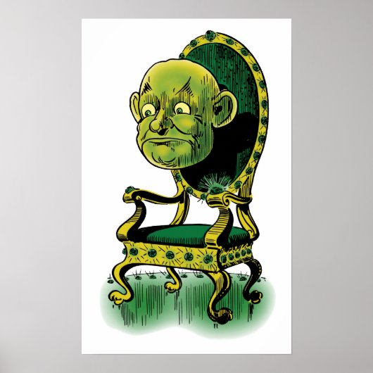 Tovenaar van Oz, Grumpy Wizard Emerald Throne Poster (Voorkant)