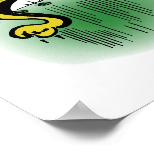 Tovenaar van Oz, Grumpy Wizard Emerald Throne Poster (Hoek)