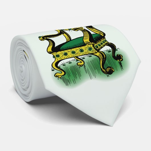 Tovenaar van Oz, Grumpy Wizard Emerald Throne Stropdas (Opgerold)