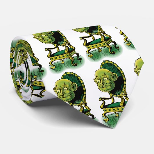  Tovenaar van Oz, Grumpy Wizard Emerald Throne Stropdas (Opgerold)
