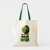  Tovenaar van Oz, Grumpy Wizard Emerald Throne Tote Bag (Voorkant)