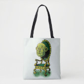 Tovenaar van Oz, Grumpy Wizard Emerald Throne Tote Bag (Voorkant)