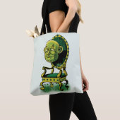 Tovenaar van Oz, Grumpy Wizard Emerald Throne Tote Bag (Dichtbij)