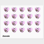Tovenaar van Oz Hart Sticker (Vel)