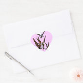 Tovenaar van Oz Hart Sticker (Envelop)