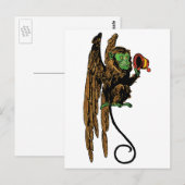  Tovenaar van Oz, het Kwaad Vliegende Monkey Pet Briefkaart (Voorkant / Achterkant)