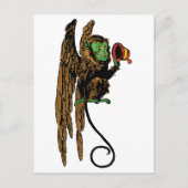  Tovenaar van Oz, het Kwaad Vliegende Monkey Pet Briefkaart (Voorkant)