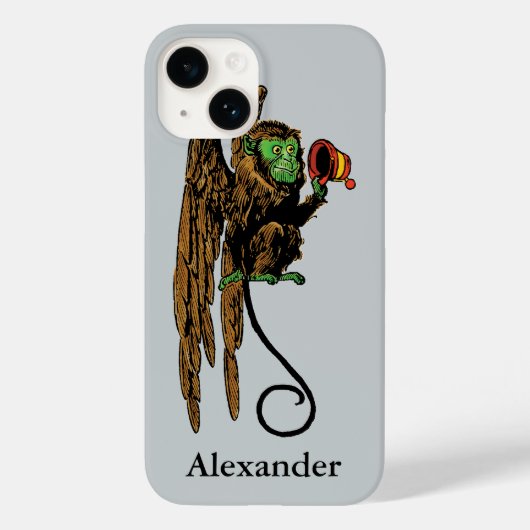 Tovenaar van Oz, het Kwaad Vliegende Monkey Pet Case-Mate iPhone Case (Achterkant)