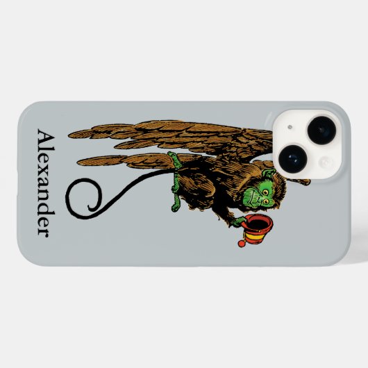 Tovenaar van Oz, het Kwaad Vliegende Monkey Pet Case-Mate iPhone Case (Achterkant (horizontaal))