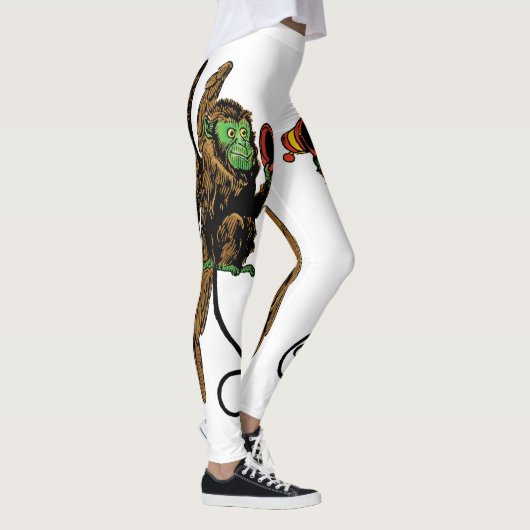  Tovenaar van Oz, het Kwaad Vliegende Monkey Pet Leggings (Rechts)