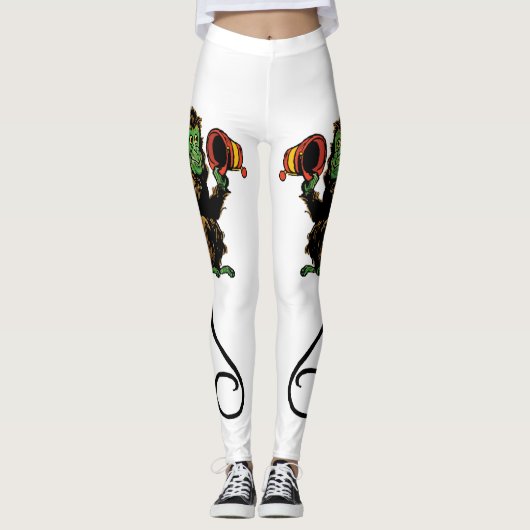 Tovenaar van Oz, het Kwaad Vliegende Monkey Pet Leggings (Voorkant)