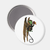 Tovenaar van Oz, het Kwaad Vliegende Monkey Pet Magneet (Voorkant / Achterkant)