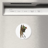 Tovenaar van Oz, het Kwaad Vliegende Monkey Pet Magneet (Insitu (Vaatwasser))