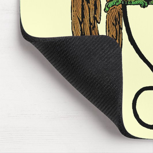  Tovenaar van Oz, het Kwaad Vliegende Monkey Pet Muismat (Hoek)