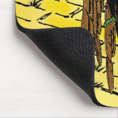 Tovenaar van Oz, het Kwaad Vliegende Monkey Pet Muismat (Hoek)