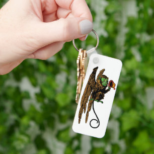  Tovenaar van Oz, het Kwaad Vliegende Monkey Pet Sleutelhanger