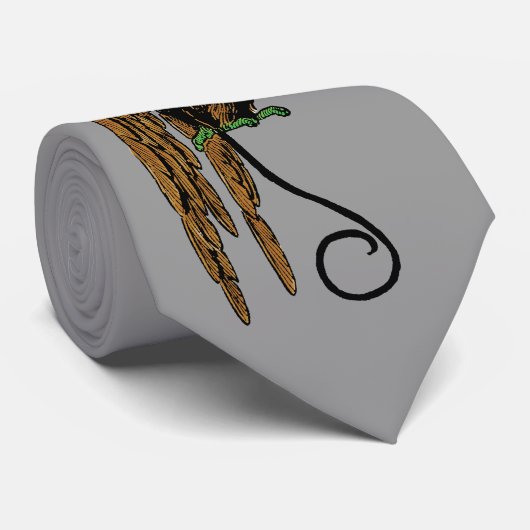 Tovenaar van Oz, het Kwaad Vliegende Monkey Pet Stropdas (Opgerold)