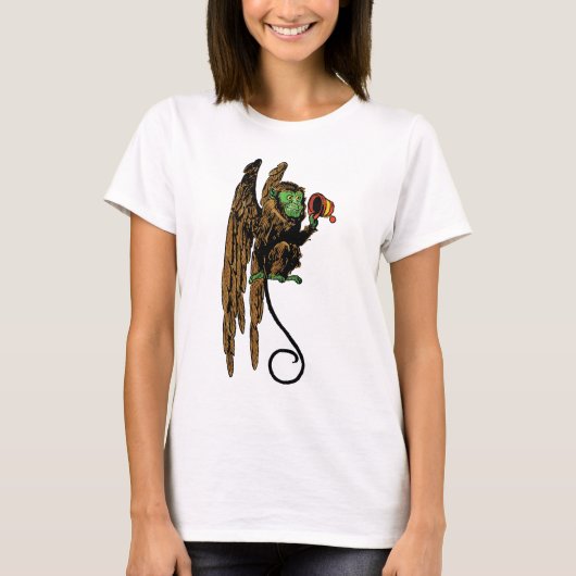 Tovenaar van Oz, het Kwaad Vliegende Monkey Pet T-shirt (Voorkant)
