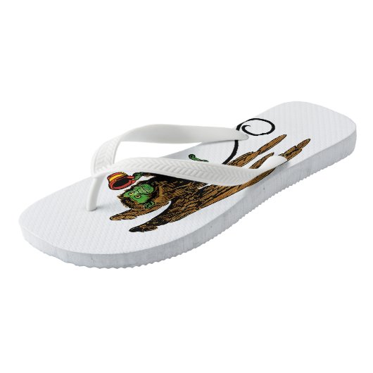  Tovenaar van Oz, het Kwaad Vliegende Monkey Pet Teenslippers (Schuin)
