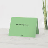 TOVENAAR VAN OZ IEDEREEN VADERDAG KAART (Achterkant)