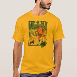  tovenaar van Oz Illustratie - Dorothy & Lion T-shirt