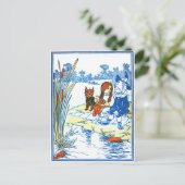tovenaar van Oz Illustratie - Pond Briefkaart (Staand voorkant)