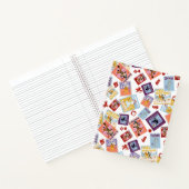 Tovenaar van Oz™ Karakter Print Gooi Patroon Notitieboek (Binnen)