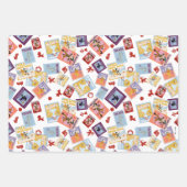 Tovenaar van Oz™ Karakterprint Toss Patroon Inpakpapier Vel (Voorkant 2)