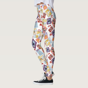 Tovenaar van Oz™ Karakterprint Worp Patroon Leggings