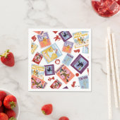 Tovenaar van Oz™ Karakterprint Worp Patroon Servet (Insitu)