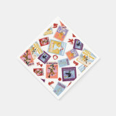 Tovenaar van Oz™ Karakterprint Worp Patroon Servet (Hoek)