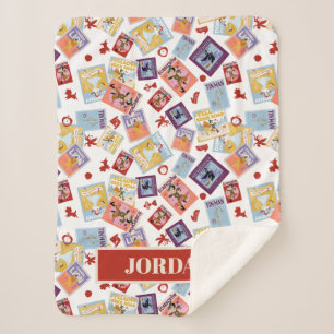 Tovenaar van Oz™ Karakterprint Worp Patroon Sherpa Deken