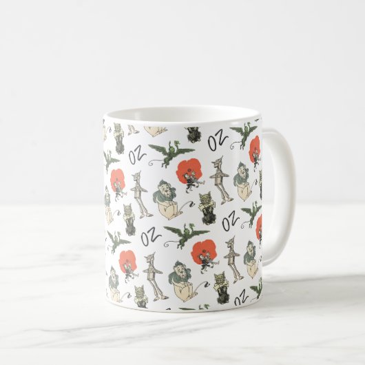 Tovenaar van Oz Karakters Koffiemok (Voorkant rechts)