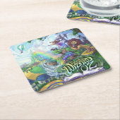 Tovenaar van Oz Kartonnen Onderzetters (Schuin)