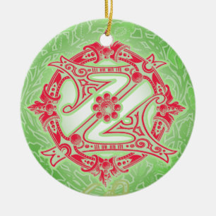 Tovenaar van Oz Keramisch Ornament