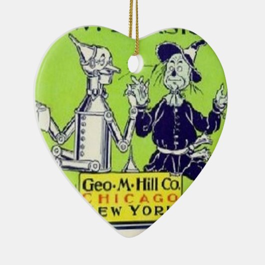 Tovenaar van Oz Keramisch Ornament (Rechts)